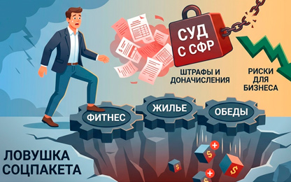 Ловушка соцпакета: почему компенсация фитнеса, жилья и обедов может обернуться судом с СФР