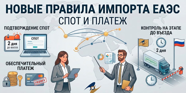 Новые правила импорта из ЕАЭС: всё, что нужно знать бизнесу о СПОТ и обеспечительном платеже